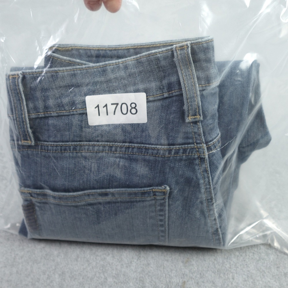 Paige‎ Jeans Womens 27 Blue Margot Ankle High Rise Skinny Ellington Raw Hem - Picture 14 of 14